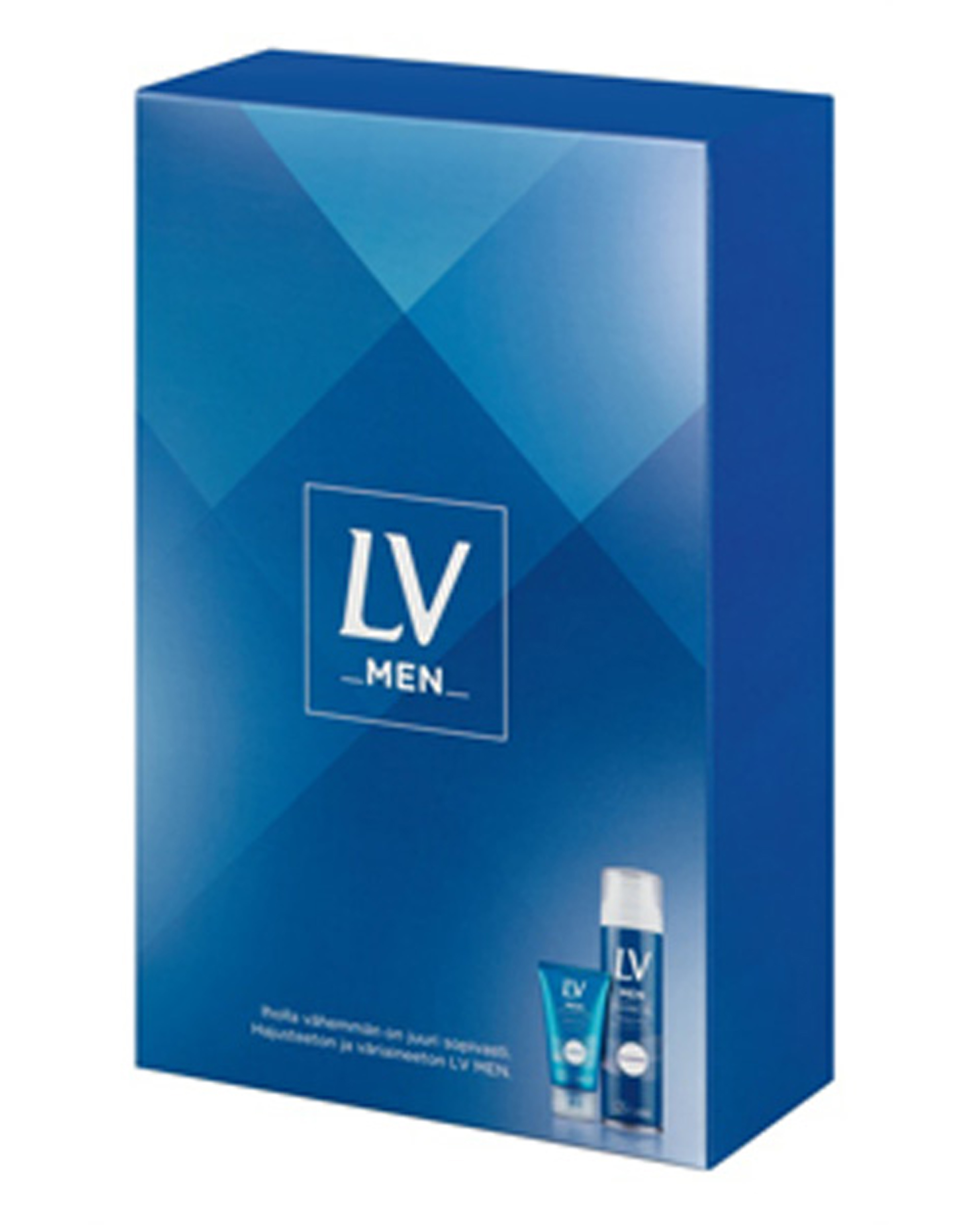 LV Men gift box After Shave balm 75ml + shaving gel 200ml 